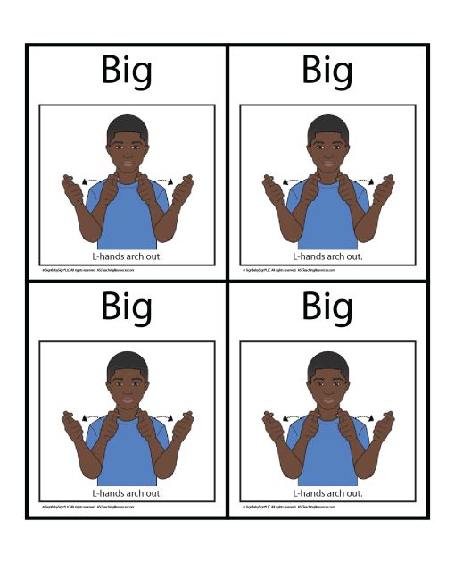 Sight-Word-flashcard-three-big-red