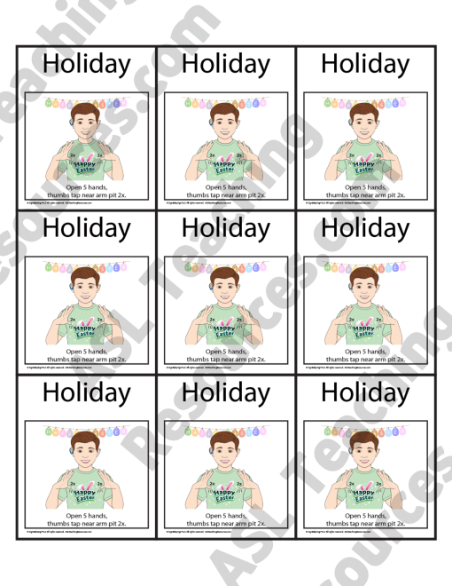 Wall Chart Book 7 - Signs for Easter - Image 4