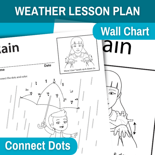 Rainy Day Worksheets - ASL - Image 2