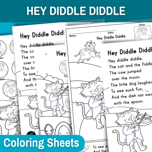 Hey Diddle Diddle Poem Printable - Image 4