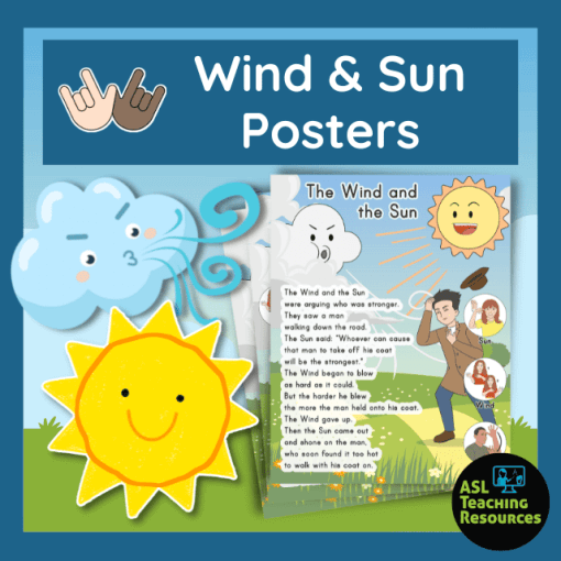 The Wind and the Sun Fable Posters