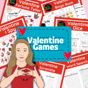 Fun Valentine games bundle features 6 games