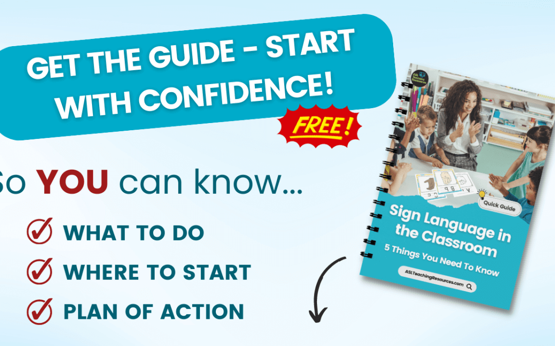 Sign Language in the Classroom: 5 Things You Need to Know