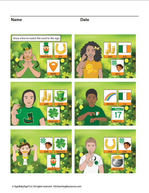 St. Patrick's Day Vocabulary Part 1 - Image 3