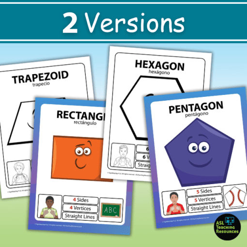 2D Shapes Attributes Posters - Image 4