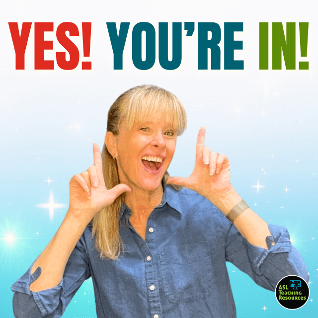 Free Sign Language for PreK & SPED 5 Emails Youre In
