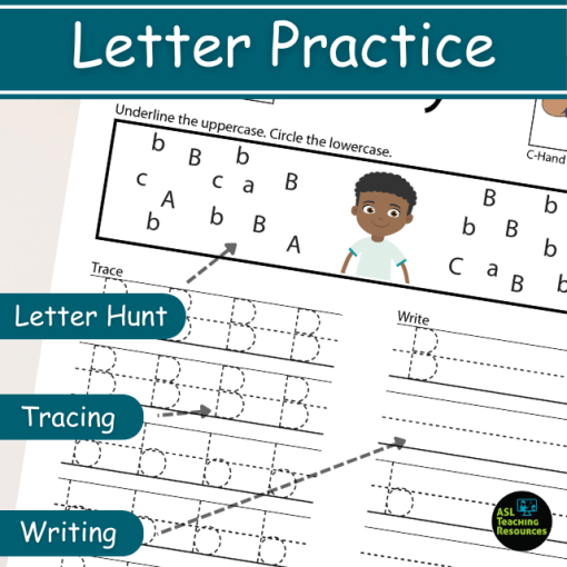 ABC Writing Practice Worksheets - Image 4