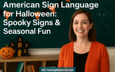 American Sign Language for Halloween: Spooky Signs and Seasonal Fun