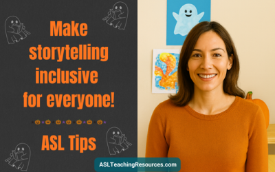 Halloween Story: Bringing Books to Life with Sign Language