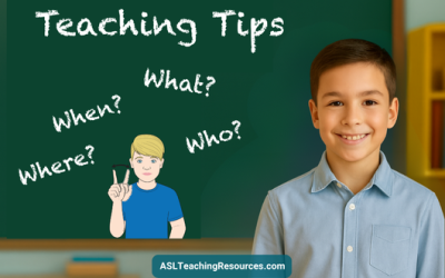American Sign Language WH Questions: Teaching Curiosity and Inquiry