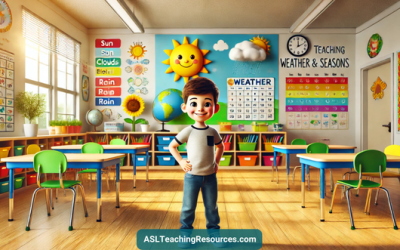 “What’s the Weather Today?” How to Teach Weather and Seasons in Sign Language