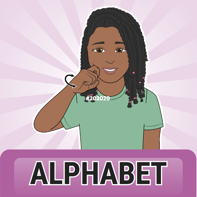alphabet sign language