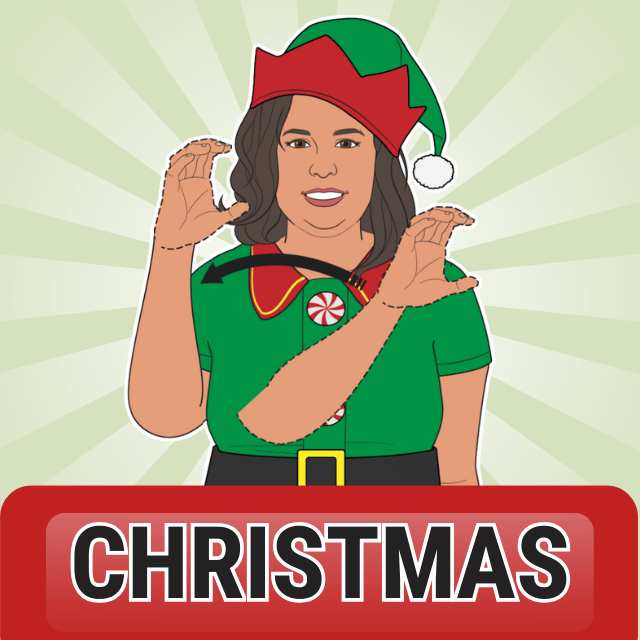 christmas sign language