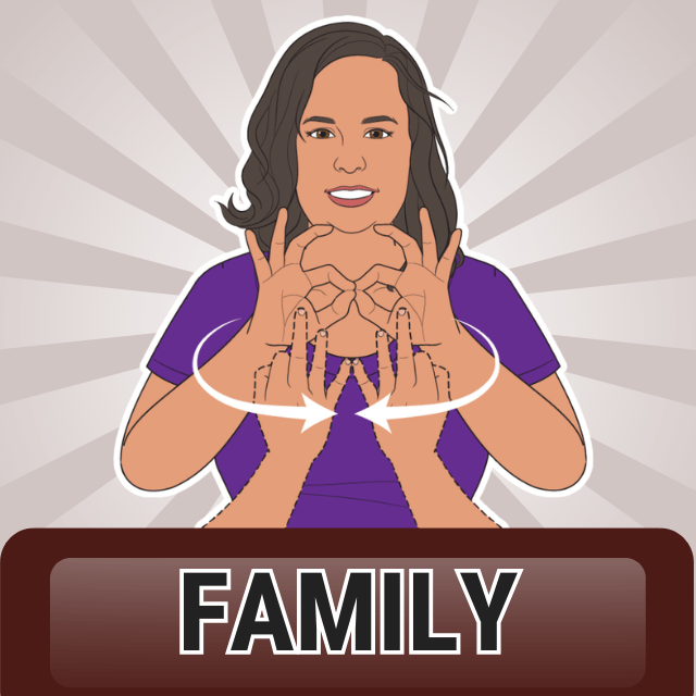 family sign language