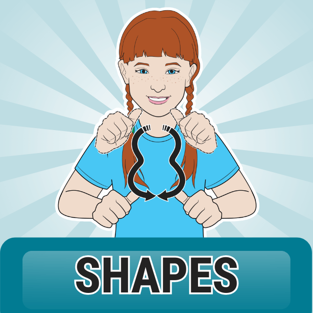 shapes sign language
