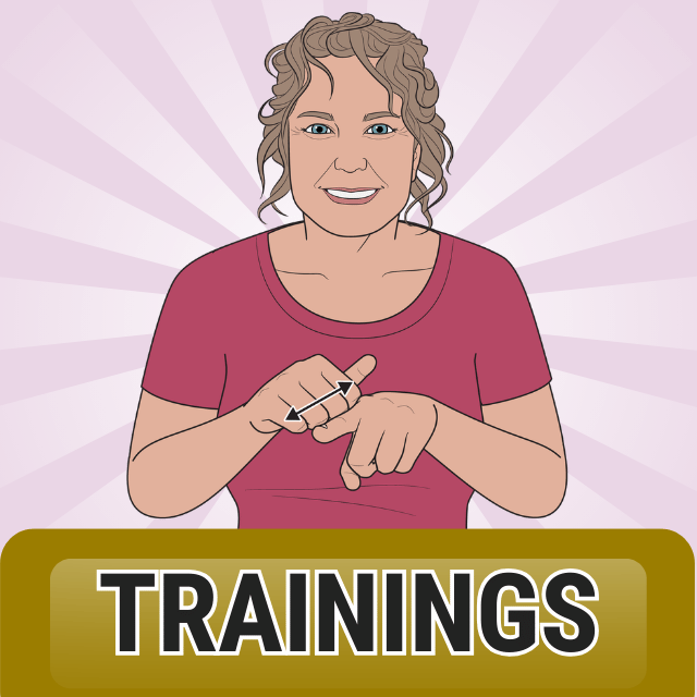 training sign language