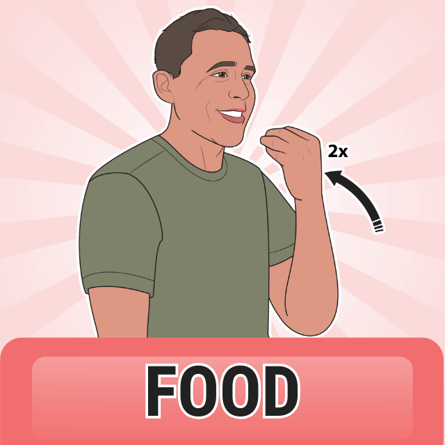 food sign language resources