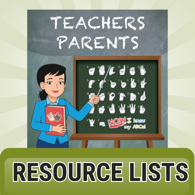 resources lists sign language