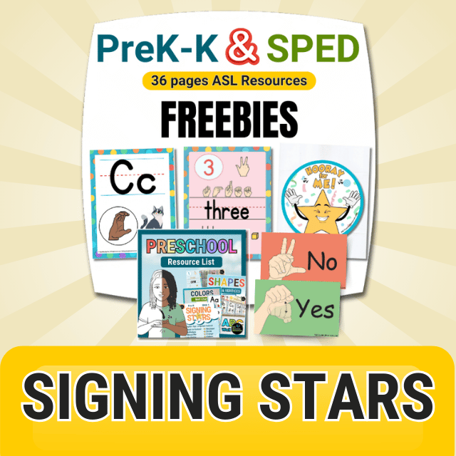 signing stars sign language sped