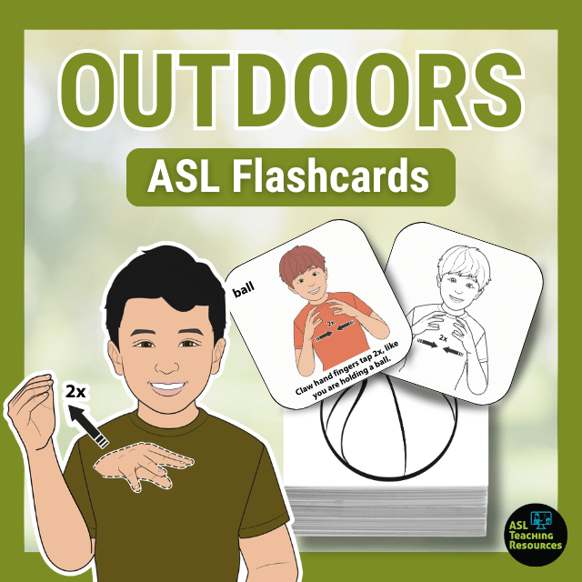 Flash Cards – Outdoors