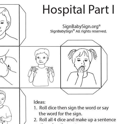 Preview ASL Dice Game – Hospital 1, Sign Language