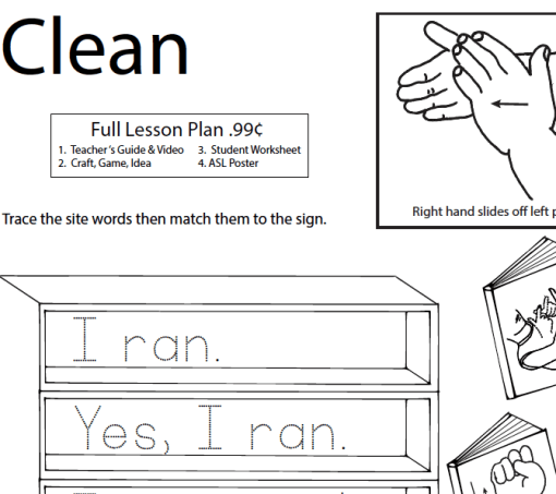 Clean WS ASL Screen