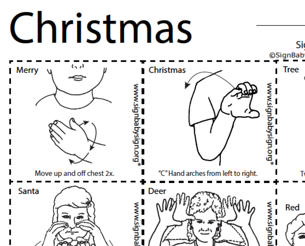 asl-christmas-flash-cards-screen - ASL Teaching Resources