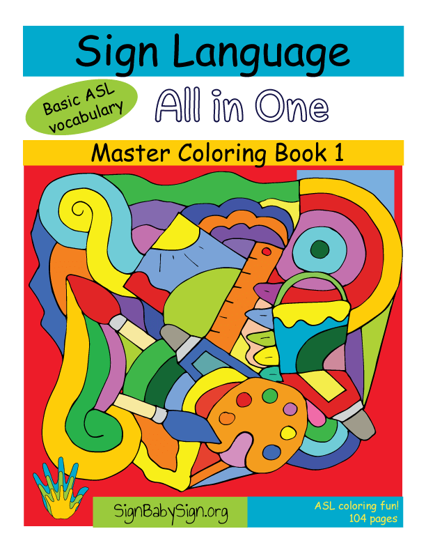 Master ASL Coloring Book 1