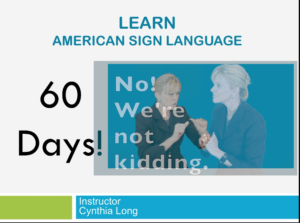 ASL Course Class