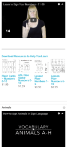ASL Teaching Resources