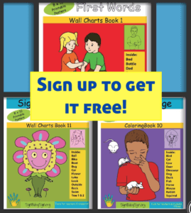 FREE ASL Coloring Book Amazon