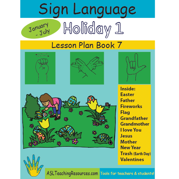 Lesson Plan Book 07 – ASL Holiday 1