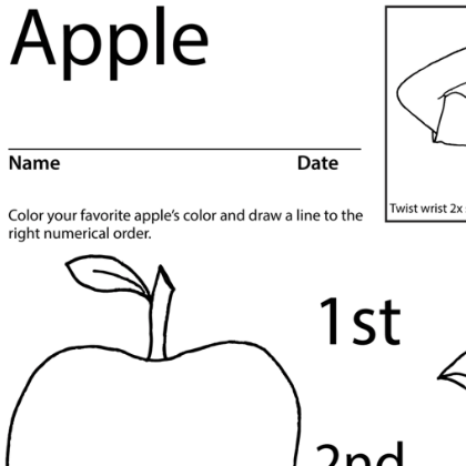 Apple Lesson Plan Screenshot