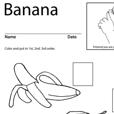 Banana Lesson Plan Screenshot