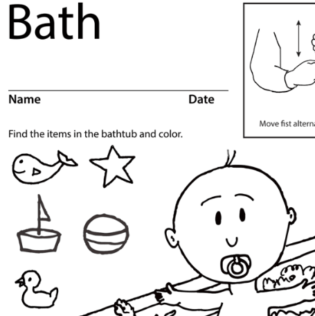 Bath Lesson Plan Screenshot Sign Language