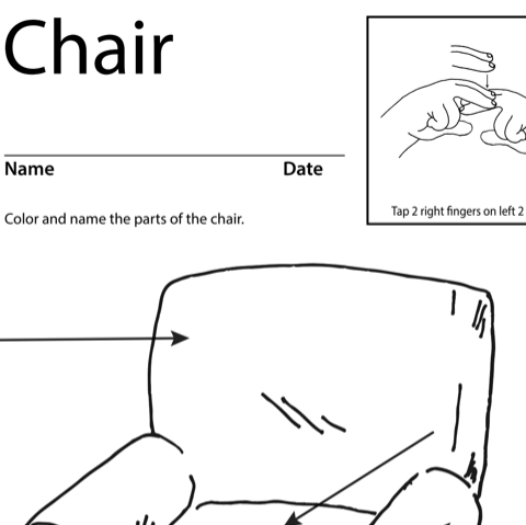 Chair Lesson Plan Screenshot Sign Language
