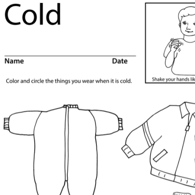 Cold Lesson Plan Screenshot Sign Language