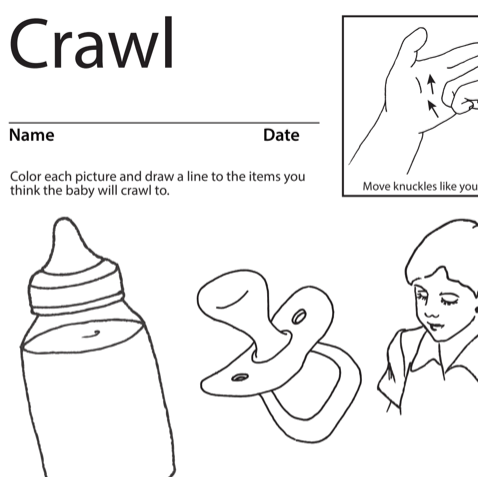 Crawl Lesson Plan Screenshot Sign Language