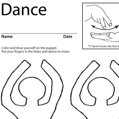 Dance Lesson Plan Screenshot Sign Language