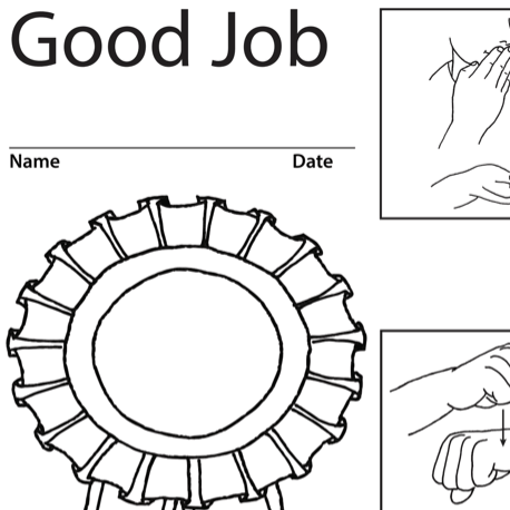 Good Job Lesson Plan Screenshot Sign Language