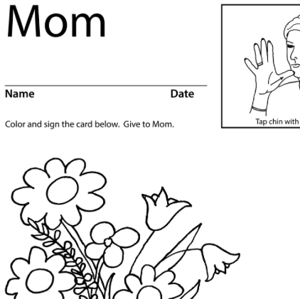Mom Lesson Plan Screenshot Sign Language