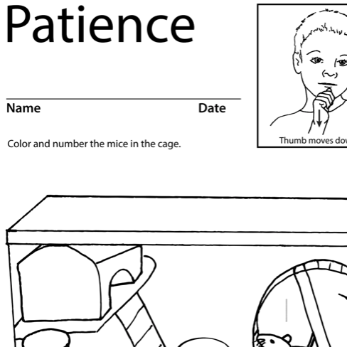 Patience Lesson Plan Screenshot Sign Language