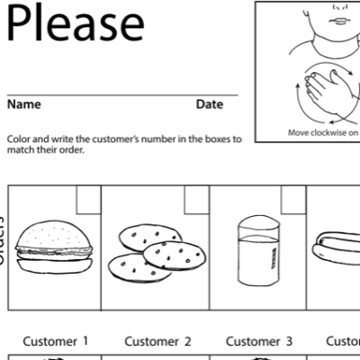 Please (order food) Lesson Plan Screenshot Sign Language