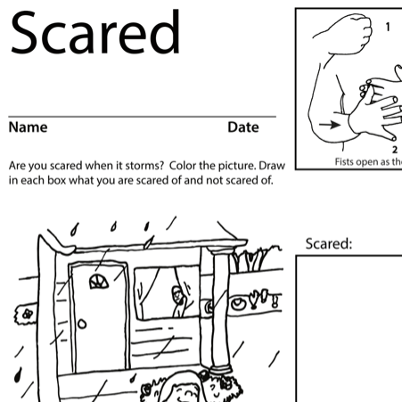 Scared Lesson Plan Screenshot Sign Language