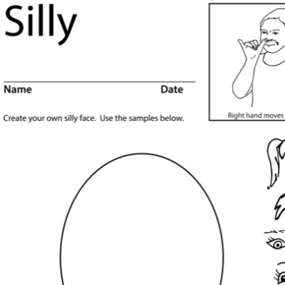 Silly Lesson Plan Screenshot Sign Language