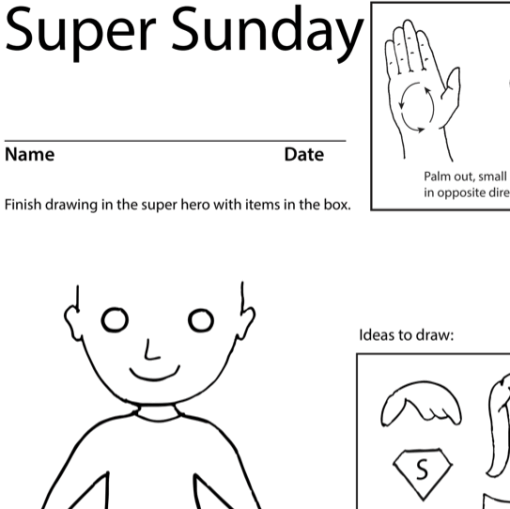 Sunday Lesson Plan Screenshot Sign Language