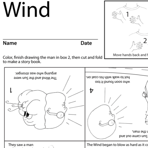 Wind Lesson Plan Screenshot Sign Language