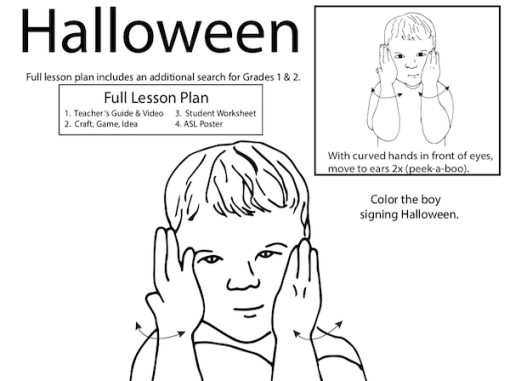 Halloween ASL