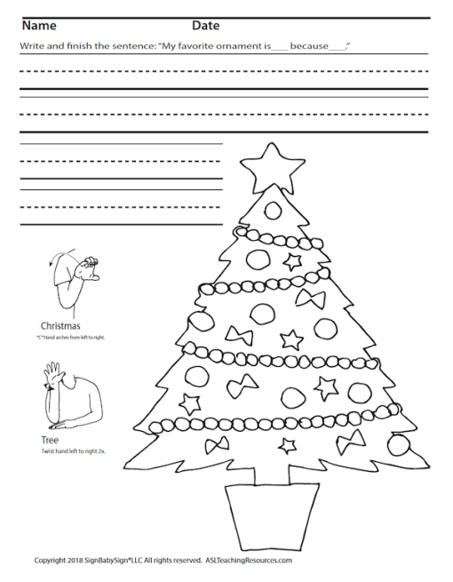 Christmas Tree Coloring Screen Shot