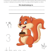 Fall Counting 1-12 Squirrel ASL Sampler - Image 3